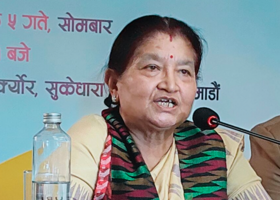 प्रधानमन्त्रीपत्नी राधिका शाक्यको चुनौती: 