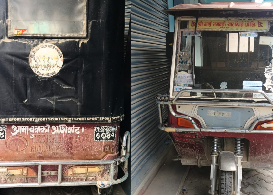 सुन्दरहरैँचामा ४ दिनदेखि सिटी सफारी बेवारिसे, प्रहरीले बेवास्ता गरेको स्थानीयको गुनासो