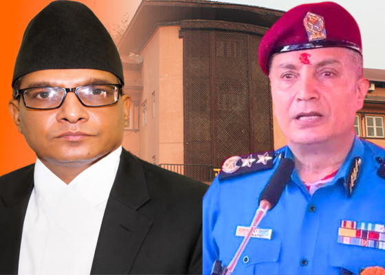 चोलेन्द्र प्रकरणपछि सर्वोच्च पुगे आईजीपी कार्की, प्रधानन्यायाधीशसँग ४० मिनेट छलफल